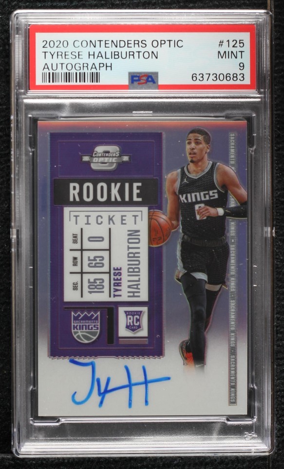 2020-21 Panini Contenders Optic - Tyrese Haliburton #125 - 1 of 2