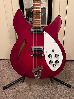 Rickenbacker 330 FG 6 String Electric Guitar - Red 1966 Rickenbacker 330 FG 6 String Electric Guitar - Red 1966