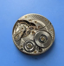 VINTAGE 16 SIZE 21 JEWEL ILLINOIS GRADE 806 MODEL 9 POCKET WATCH PARTS