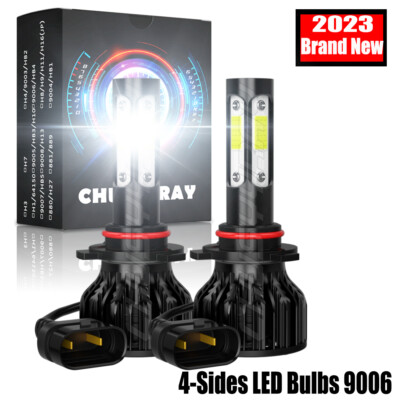 2PCS 9006 LED Headlight Low Beam K9 For Toyota Camry Corolla Highlander Sienna