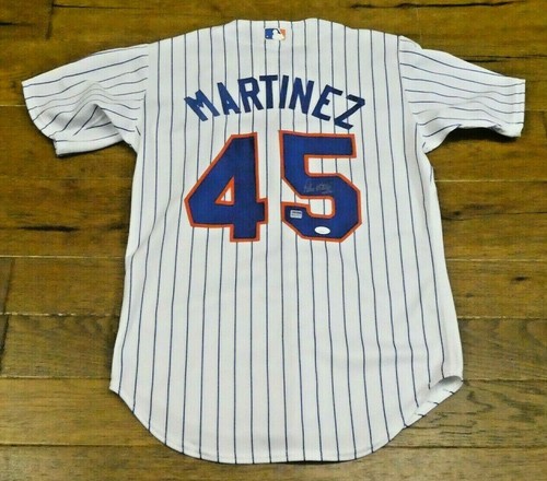 Pedro Martinez Signed New York Mets Baseball Jersey with JSA COA - Picture 1 of 12