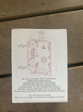 NEW IN BOX SB-I/O SURFACE BACK BOX INDOOR/OUDOOR