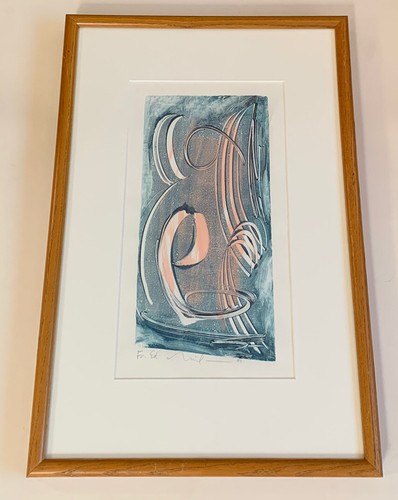 Neil Tetkowski Arte Original Mono Impresión Moderno Abstracto De Colección - Imagen 10 de 10