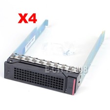 Lot of 4, 3.5" SATA Hard Drive Tray Caddy For Lenovo ThinkServer RD550 USA SHIP