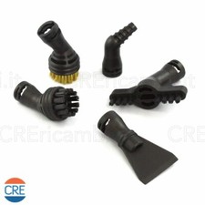Kit Accessori Pulizia Neri Originale Scopa Vapore M3401 Master Vapor SM04 IMETEC