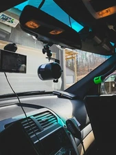  MPH, KUSTOM, DECATUR  Clamp-on  POLICE RADAR ANTENNA BRACKET Mounts Anywhere