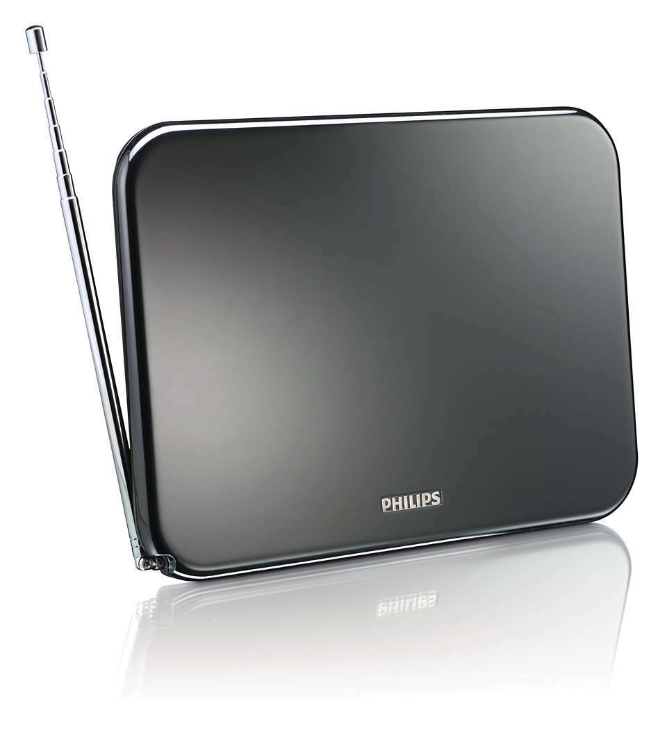 Antenna TV Digitale Philips SDV6224/12 Amplificata 42dB DVB-T2