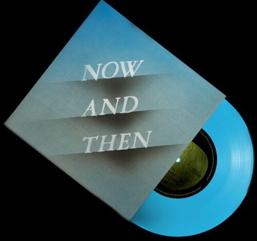 The Beatles - Now And Then Limited Edition BLUE 7" Single Vinyl Record Sealed! - Afbeelding 1 van 4