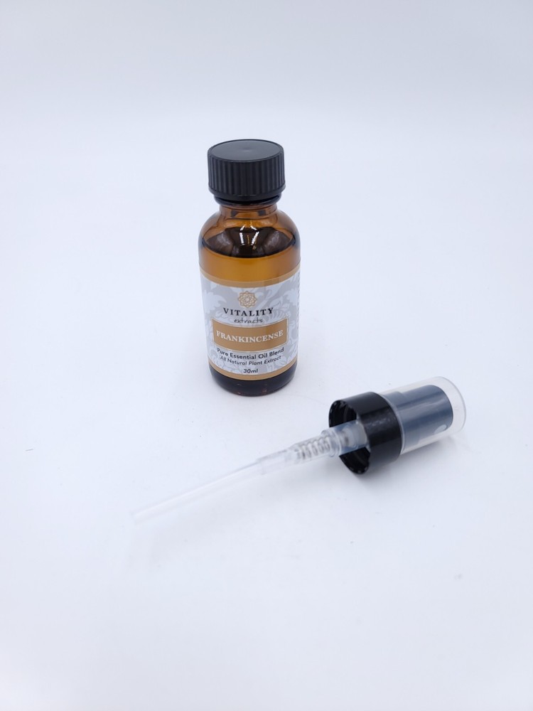 Vitality Extracts FRANKINCENSE Pure Essential Oil 30ml ANatural Dropper (S1)