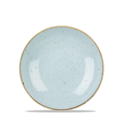 Churchill STONECAST Coupe Plate Duck Egg Blue Teller Porzellan 16,5 cm blau