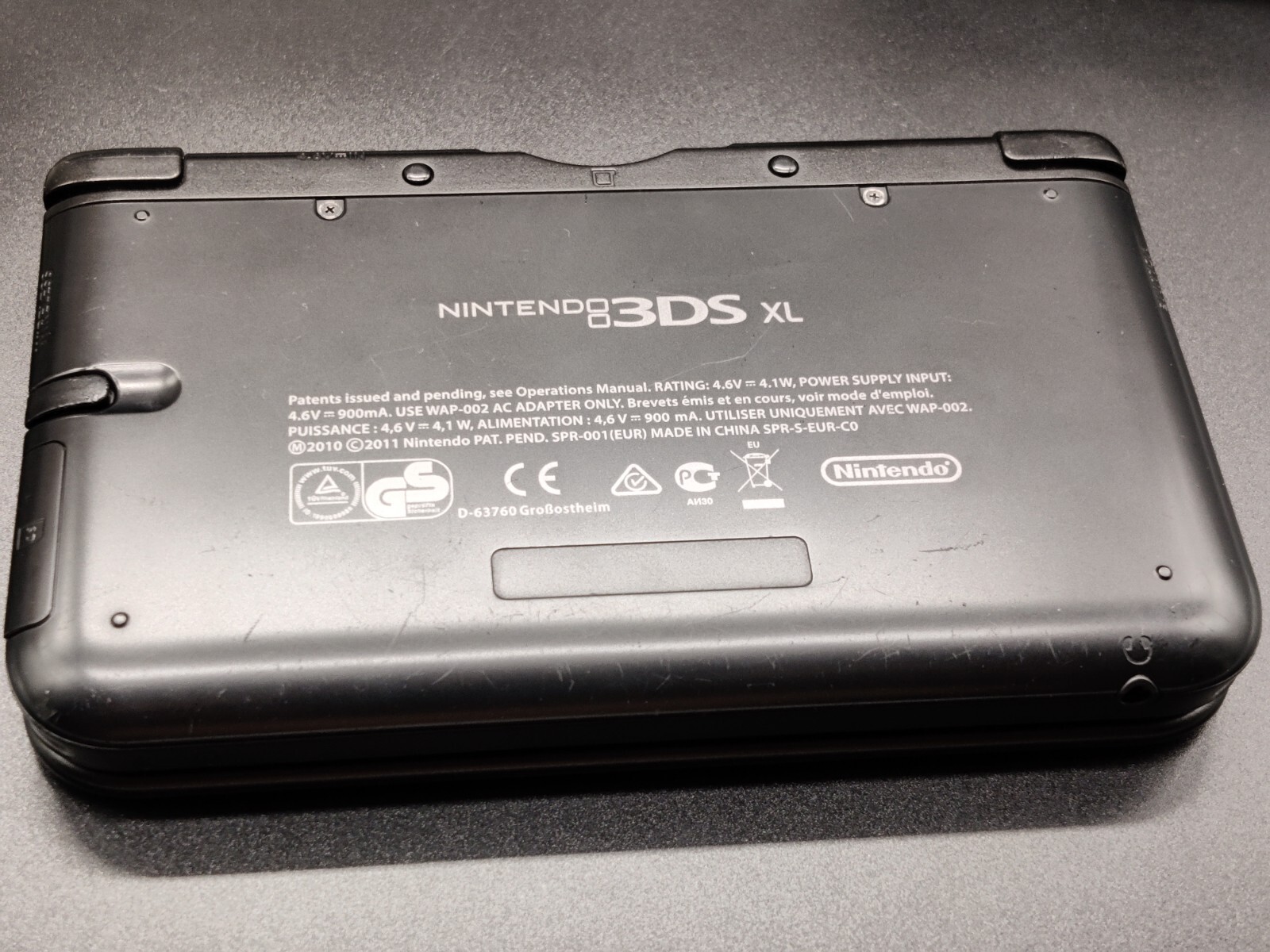 Nintendo 3DS XL Konsole mit Kabel, Tasche, 12 Spielen Pokemon Mario