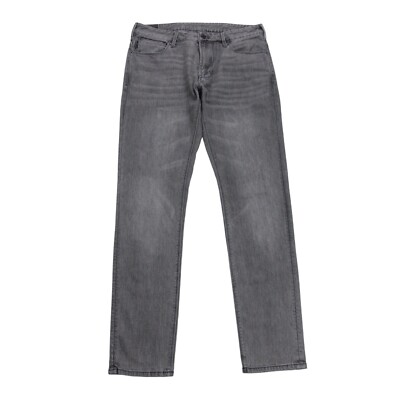 Emporio Armani J06 Jeans Mens Waist 31 Leg 32 Grey Stretch
