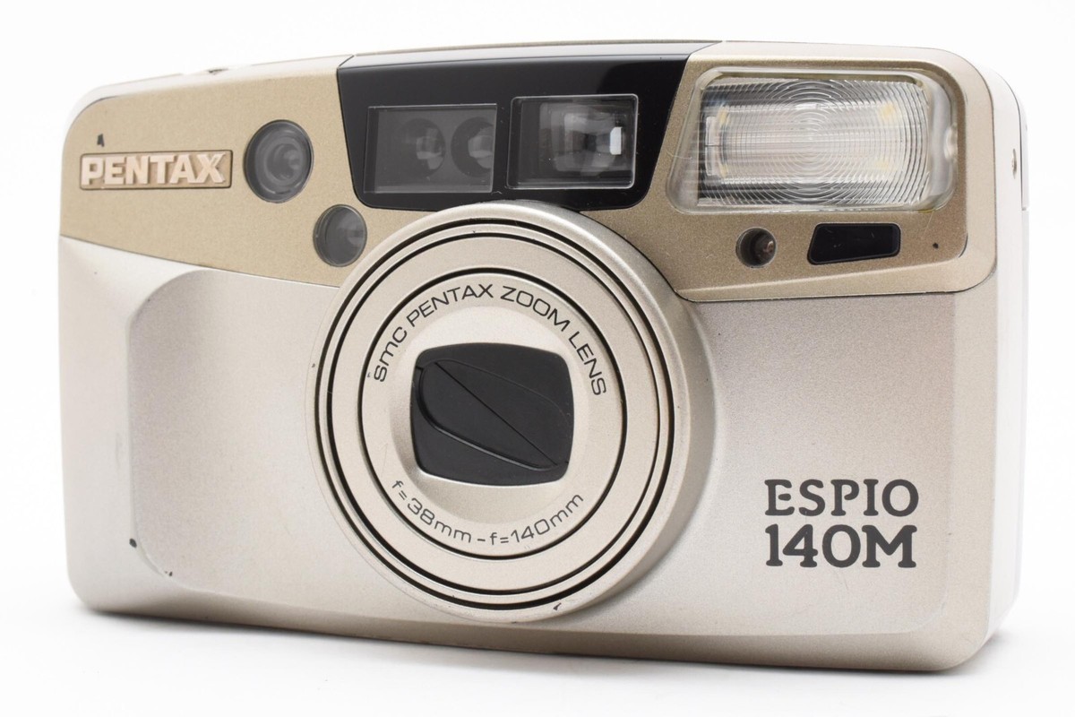 Pentax ESPIO 140M Siiver Film Camera [Near Mint] | eBay