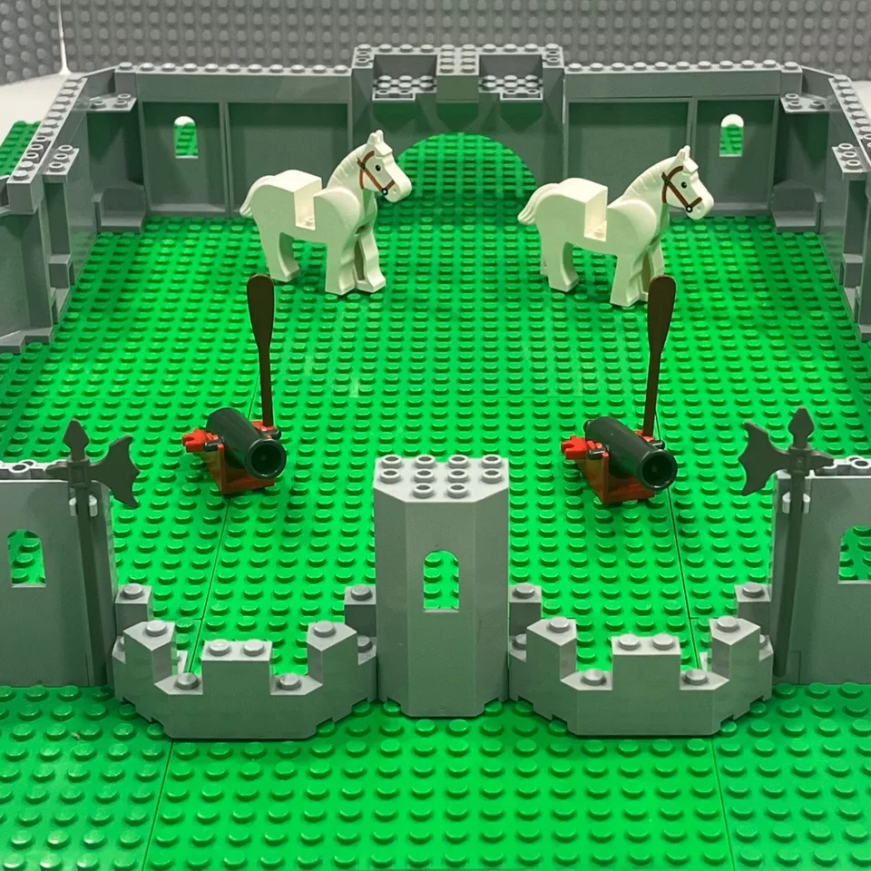 LEGO Castillo Caballos (4493) + Cañones (110) + Paredes Castillo 6066 60808 + ¡MÁS! Foto 2 de 4