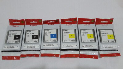 Original Canon PFI-107 Tinte MBK Black für IPF 670 680 685 770 780 785