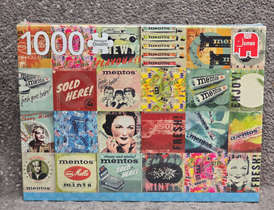 Jumbo 1000 Teile Puzzle Mentos Vintage schwer zu finden