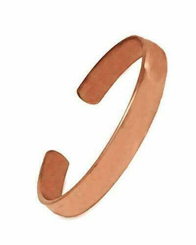 Terapia Pulsera De Cobre Para Artritis Migraña Alergias Hombre Mujer Unisex - Picture 7 of 8