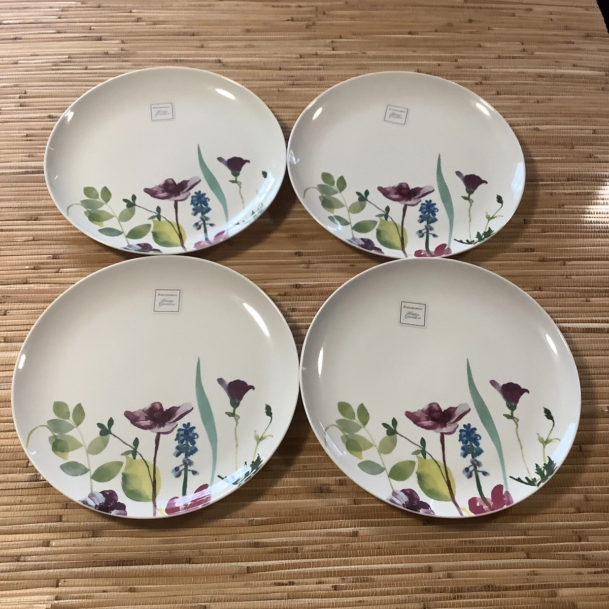 Garden dining on sale plate sets