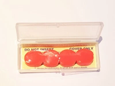 MACK´S Mack's kissenweiche Ohrstöpsel Ohrschutz formbar Schwimmsport orange 2 Paar