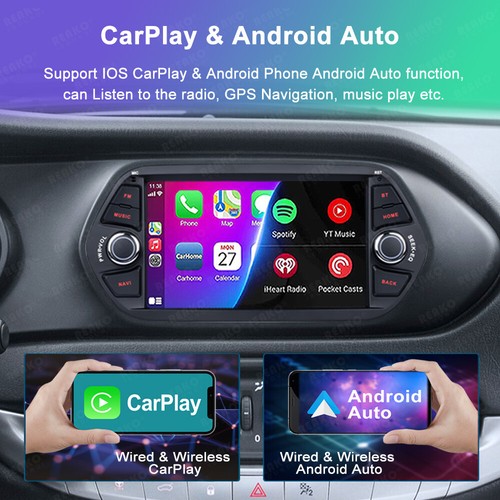 7" Android 12.0 Apple Carplay Autoradio GPS Navi WiFi per Fiat Tipo Egea 2015-17 - Foto 4 di 18