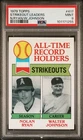 1979 TOPPS NOLAN RYAN #417 ALL TIME RECORD STRIKEOUTS BASEBALL CARD | PSA 9 MINT