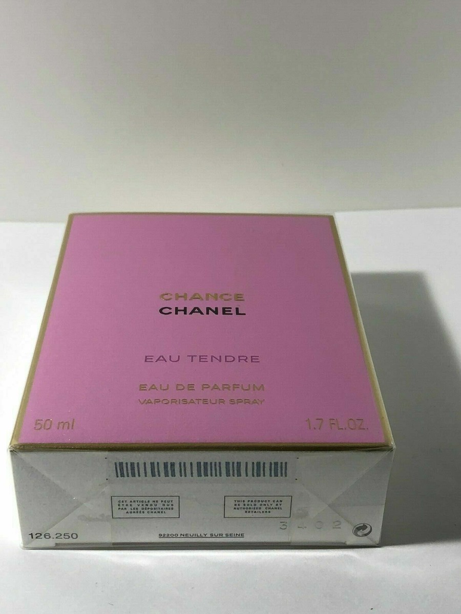 CHANEL CHANCE EAU TENDRE PERFUM SPRAY EDP 1.7 oz / 50 ml SEALED IN