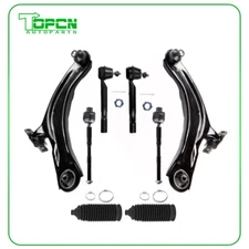Front Lower Control Arm Ball Joint Tie Rod Suspension For 2008-2013 Nissan Rogue