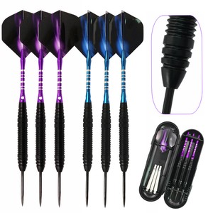 3PCS-Tungsten-Darts-Steel-Tip-Shaft-Barrel-Flight-3-Extra-Shafts-Carrying-Case