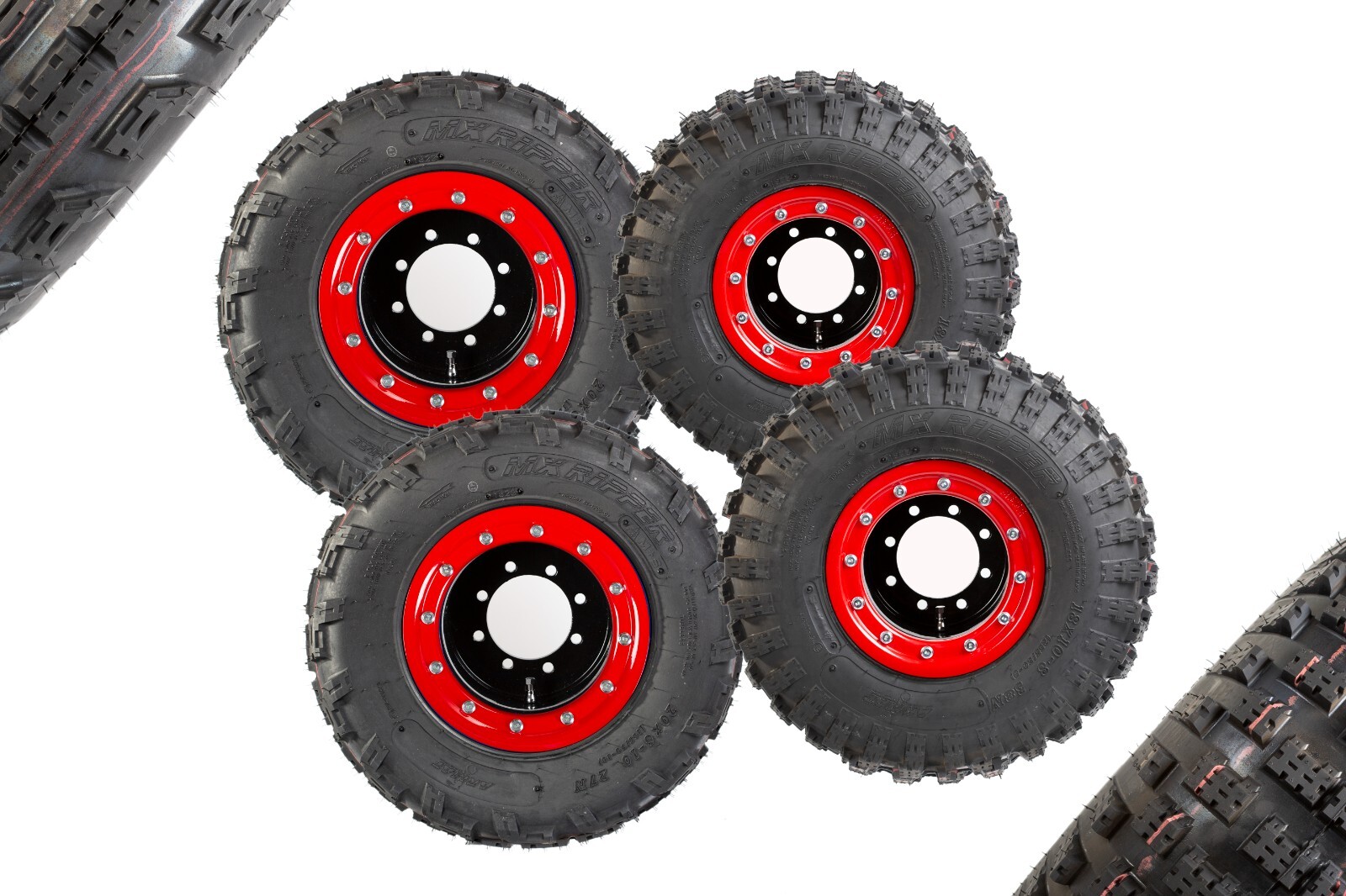 20x6x10 18x10x8 LTZ 400 LTR 450 MX Ripper Tires Wheels Alba Racing 41 ...