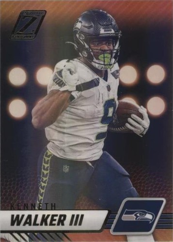 1of1 nfl kenneth walker Ⅲ seahawks auto 2023 Panini National Seahawks Kenneth Walker III RC SP Rated