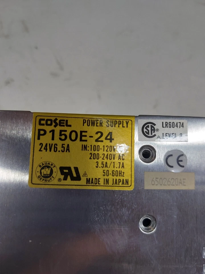 COSEL P150E-24 24V6.5A 200-240V AC 3.5A/1.7A (NEW IN BOX) - Image 3 of 4