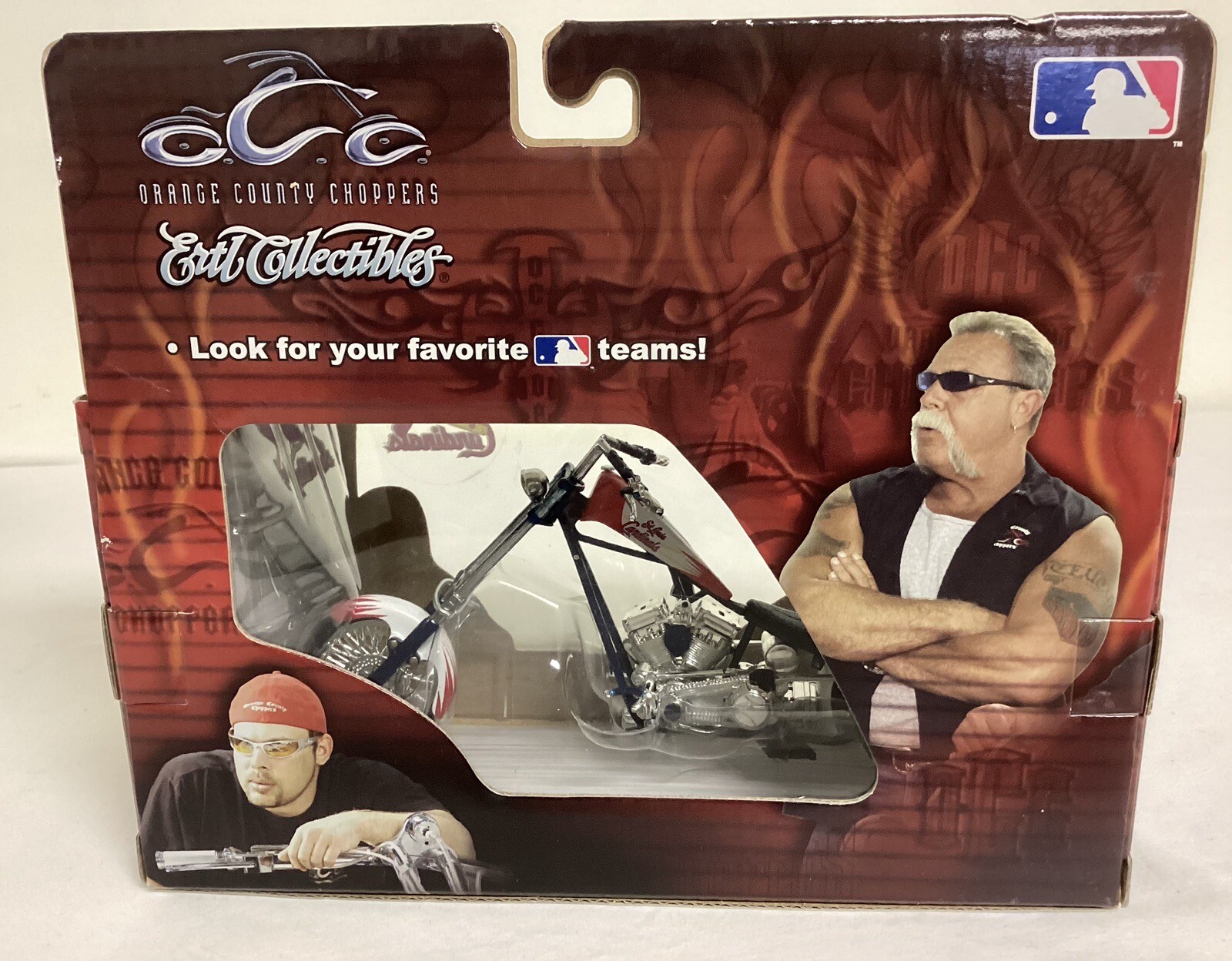 Ertl St Louis Cardinals OCC Orange County Choppers Motorcycle 118 New In Box eBay