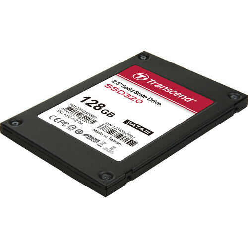 Transcend 128GB SSD320 Solid State Internal 2.5" Drive TS128GSSD320 SATA III SSD - Picture 1 of 1