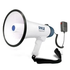 Pyle PMP45R Pro Professional Dynamic Megaphone w/Recording Detachable Microphone