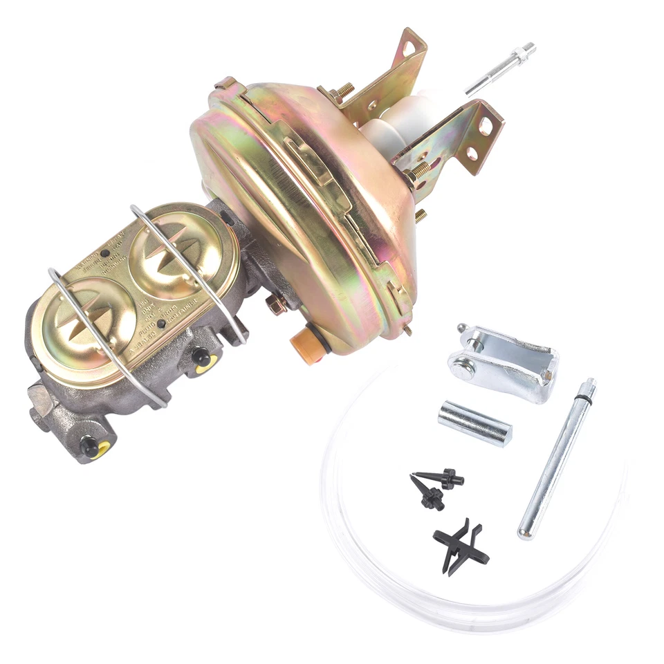 9" Brake Booster Master Cylinder Kit for Chevy Monte Carlo Nova Pontiac LeMans - Image 4 of 4