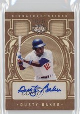 2025 Leaf Lumber Signature Sticks Bronze /35 Dusty Baker #SS-DB1 Auto 17uv
