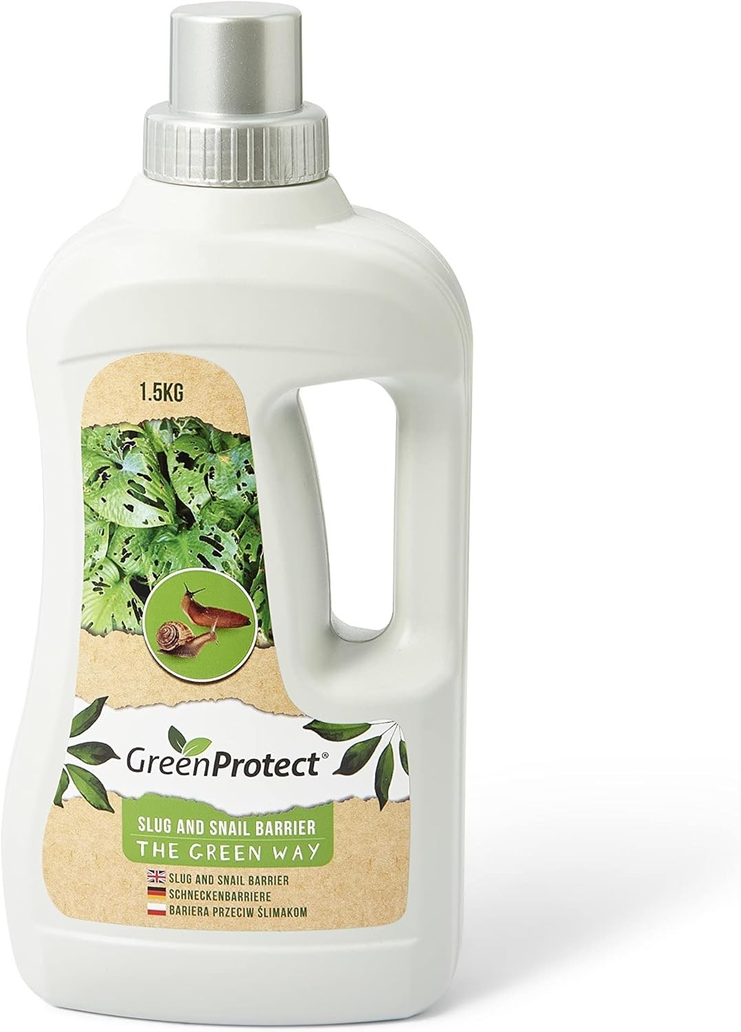 Slug Snail Barrier Pellets Use Around Garden Home Green Protect 1500 gram