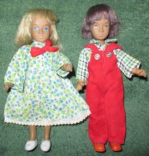 Moni boy and Girl  doll  7.5" Sasha Clones Vintage 1970