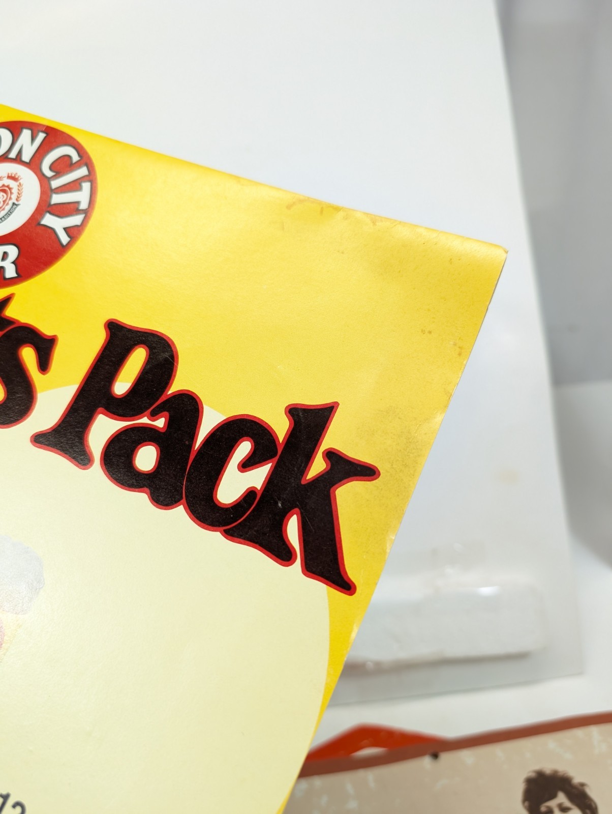 Iron City Beer The Sports Pack 1970s Sign 14" x 11"