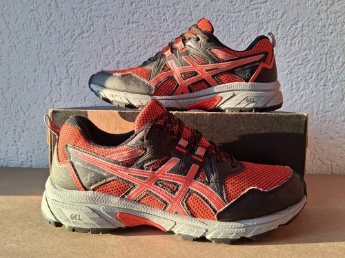 Asics Gel Venture 8 Men sneaker scarpa sportiva EU 41.5 US 8 Black Red