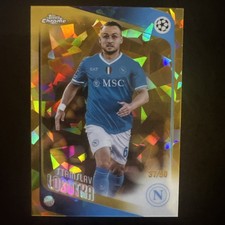 2026 Topps Chrome Sapphire Stanislav Lobotka /50 Gold #11 Napoli