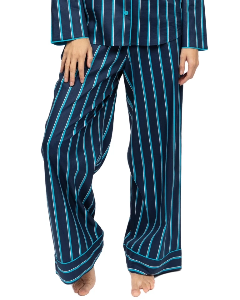 Cyberjammies Marina Pyjama Bottoms Wide Stripe Womens Comfortable Nightwear 5023 - Image 2 of 4