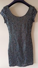 Women Dress Party Mini Shiny Size 34/ 4