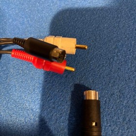 SEGA Saturn S-Video Cable HSS-0105 Tested Working Cable Damage KA395