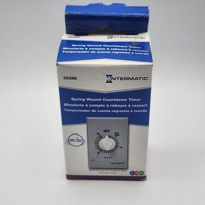 Intermatic SW30MK Indoor Spring Wound Timer - Gray