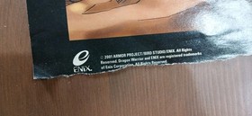 Authentic Nintendo Power Poster VTG NES SNES Switch 22x10 Dragon Warrior II 2001