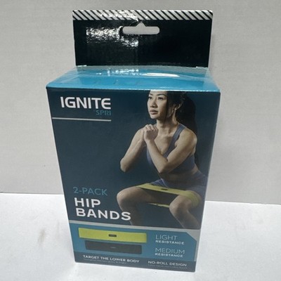 New Ignite 2 SPRI Hip Exercise Physical Therapy Bands Light & Medium Resistance