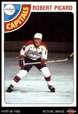 1978 Topps #39 Robert Picard Capitals-Hockey RC 7.5 - NM+