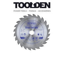 Image of Faithfull FAIZ1652420C 165 x 20mm 24T POS TCT Cordless Trimsaw Blade