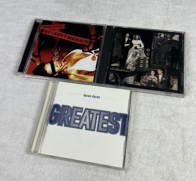 Lot Of 3 Duran Duran CD Bundle Greatest Red Carpet Massacre Very Clean Tested
